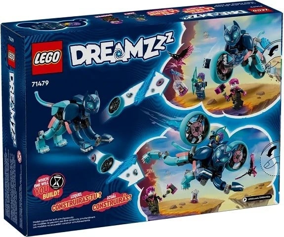 Set LEGO Dreamzzz 71479, Motoçikletë e maces së Zoey-t