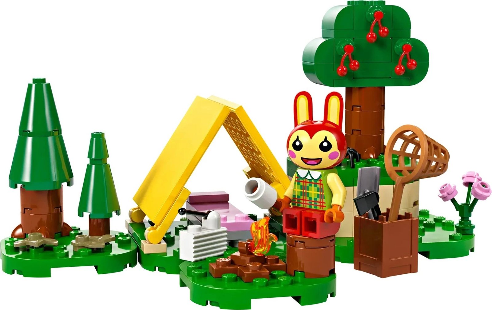 Set LEGO Animal Crossing 77047, Aktivitetet e Jashtme të Bunnie