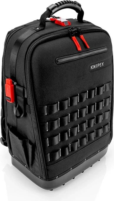 Çantë mjetesh KNIPEX X18, Plastike, E zezë