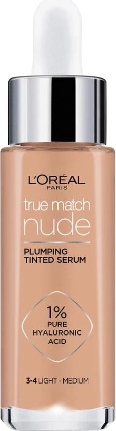 Fondatinë Lor.FDT True Match, Nude 3-4, 30ml