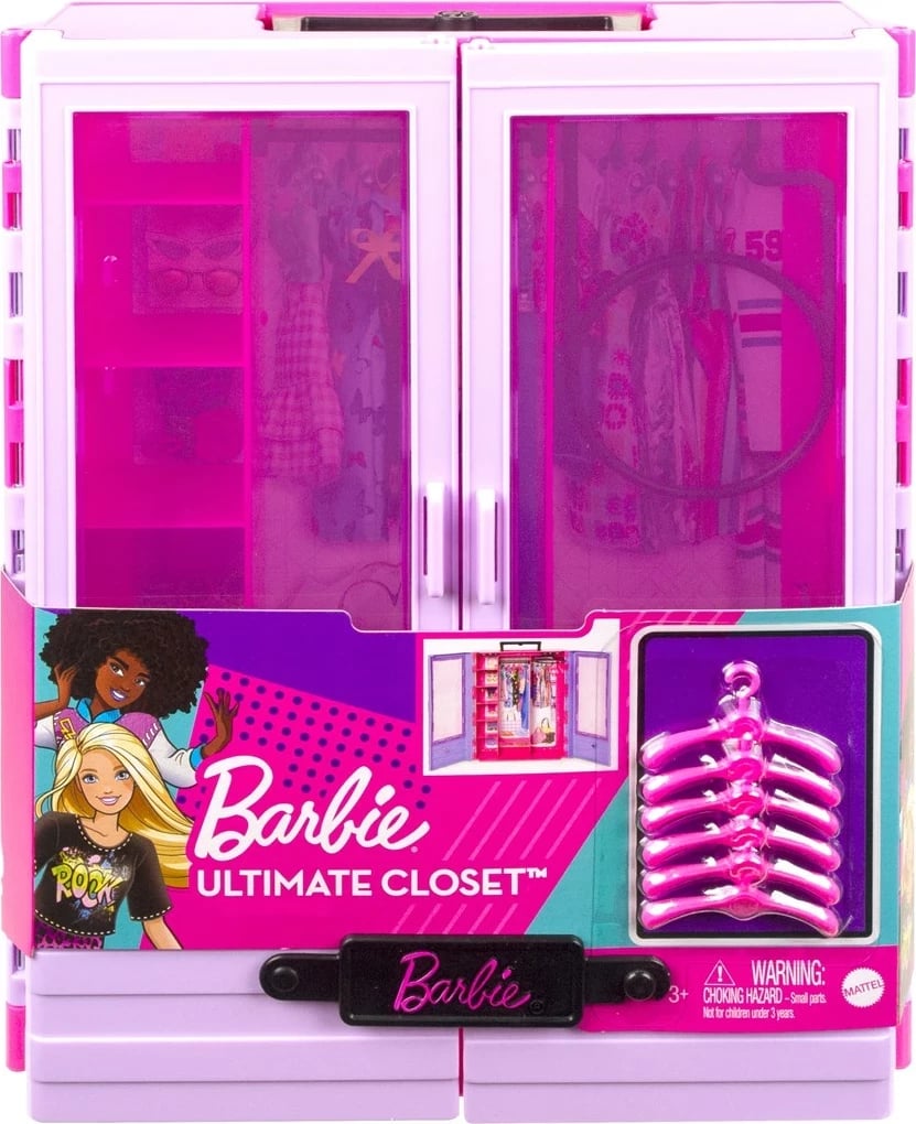 Dollap Barbie MATTEL HJL65, shumëngjyrësh