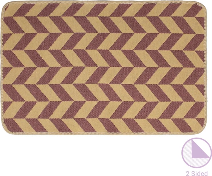 Tapet banjoje PWC-0087 pakoworld bezhë-vjollcë 80x50cm
