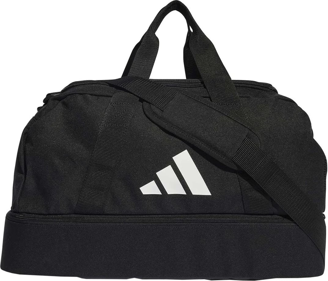 Çantë sportive Adidas Tiro League Duffel Small, e zezë