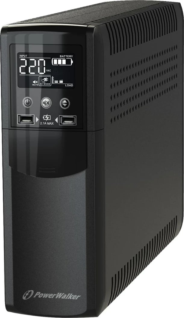 UPS PowerWalker VI 800 CSW, 0.8 kVA, 480 W, 4 dalje AC, E zezë