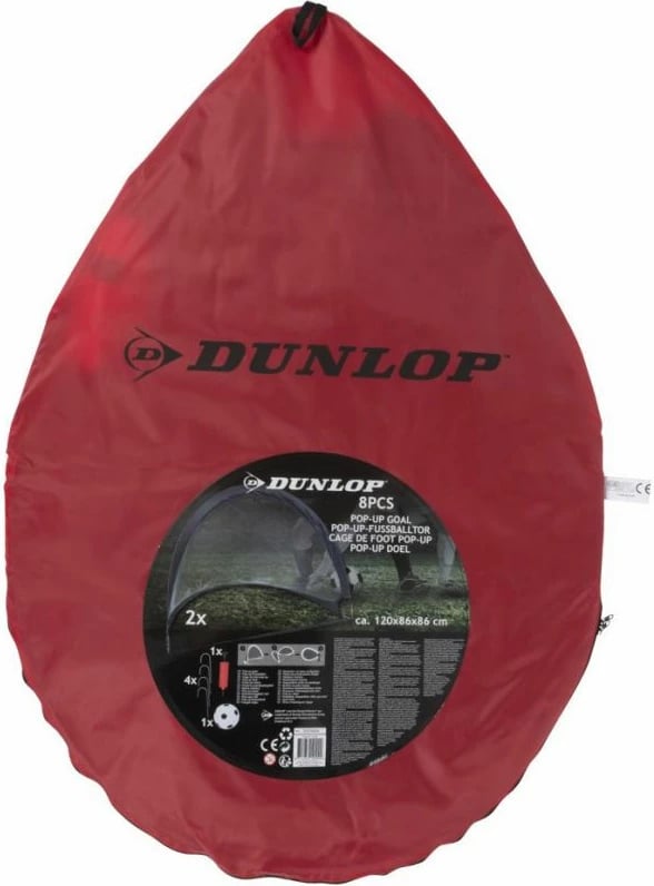 Set i 2 Portave të Futbollit Pop Up Dunlop 100982