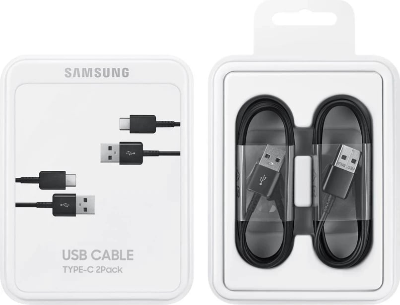 Kabllo Samsung USB-A në USB-C, e zeza