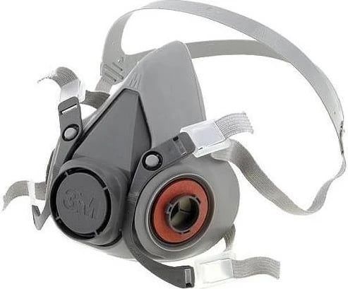 Maskë gjysmëfytyre 3M 6300, L, Gri