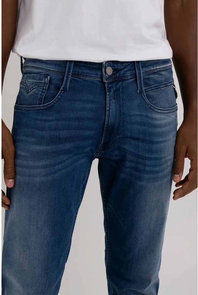 Jeans për meshkuj Replay, blu