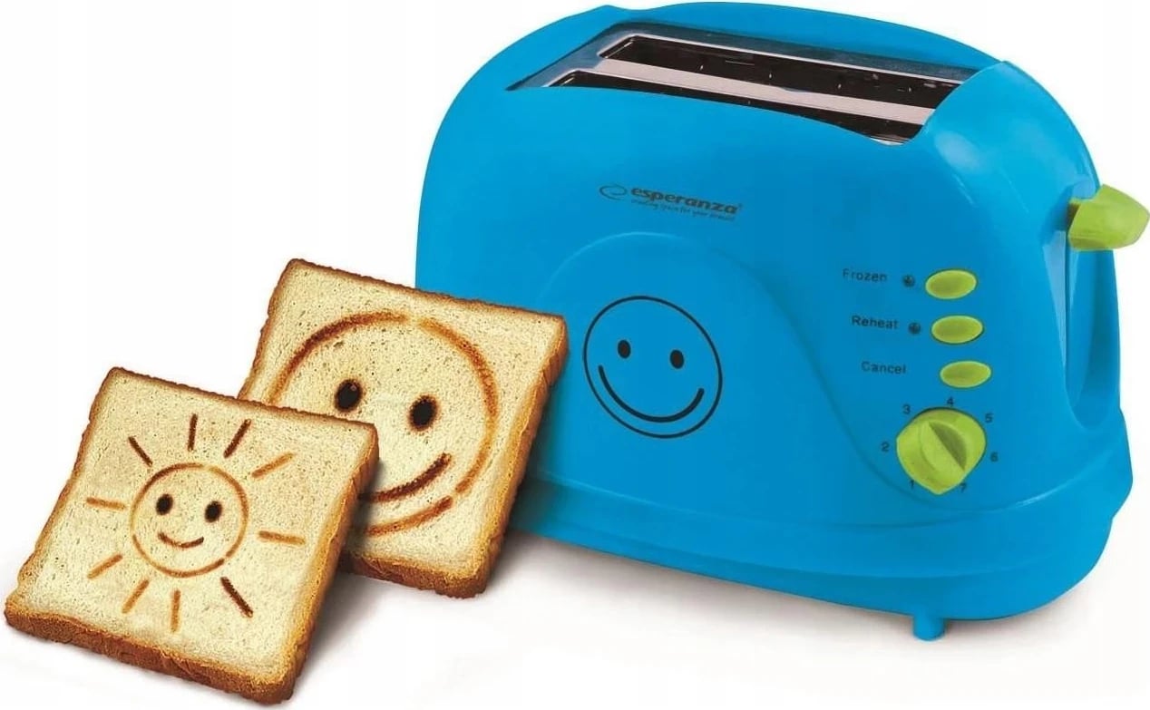 Tostier Esperanza Smiley EKT003B, blu