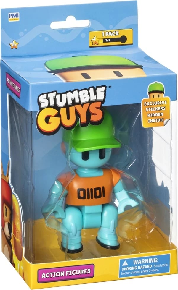 Figurë aksioni P.M.I. Kids World Stumble Guys Robot Guy, 11.5cm