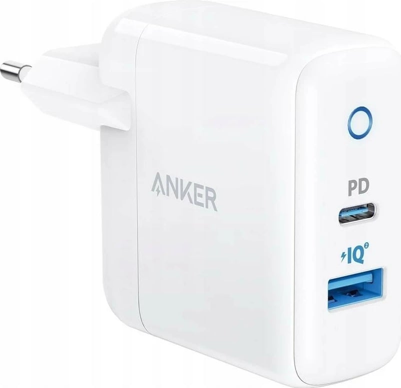 Karikues Anker PowerPort PD+ 2 35W, i bardhë