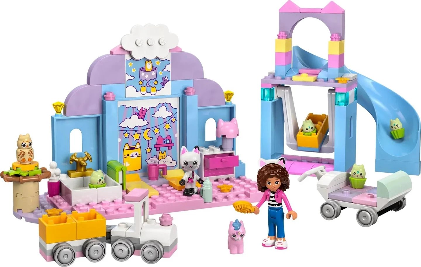 Lego Gabby’s Dollhouse 10796, Kujdesi për Mace, 165 Pjesë