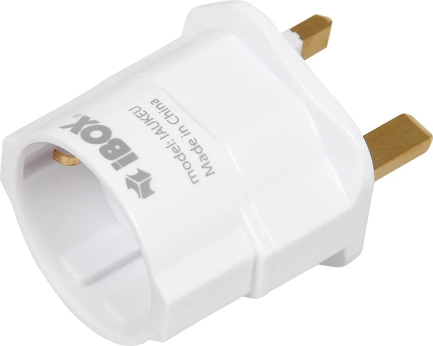 Adapter iBOX UK/EU, i bardhë