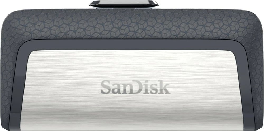 USB SanDisk Ultra Dual Drive, 128 GB, USB Type-A / USB Type-C, 3.2 Gen 1, E zezë, Argjend