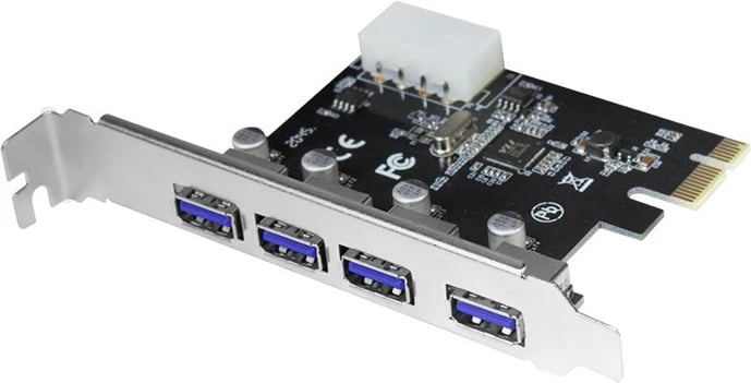 Kartelë PCIe LogiLink PC0057A, 4 porta USB 3.0, 5 Gbit/s