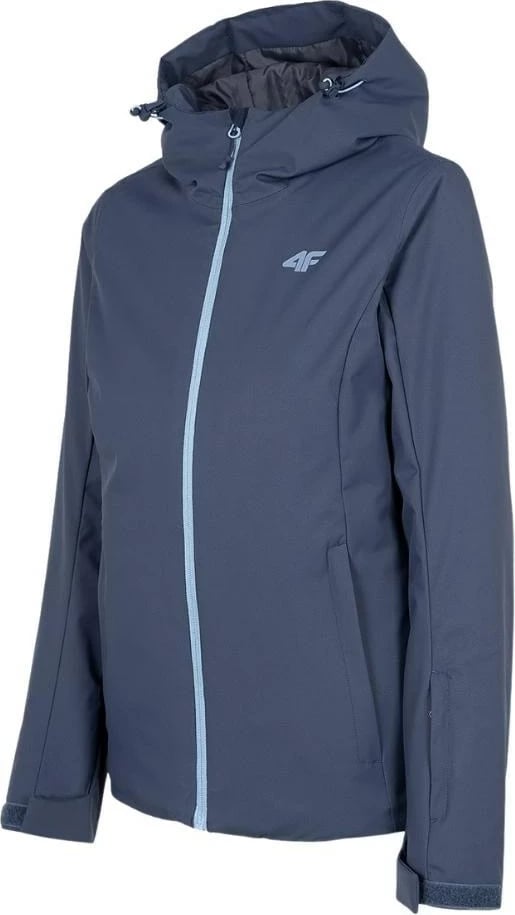 Xhaketë skijimi për femra 4F H4Z22 KUDN001, Denim, Blu