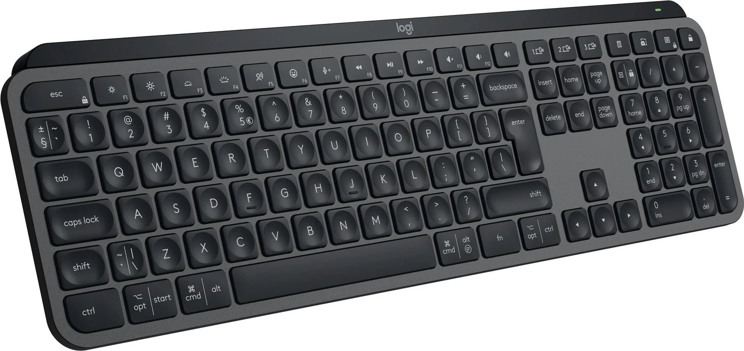 Tastierë Logitech MX Keys S, e zezë