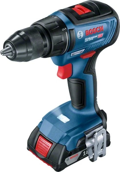 Shrafciger Bosch GSR 18V-50, Pistol handle, Brushless, 18V, Black, Blue