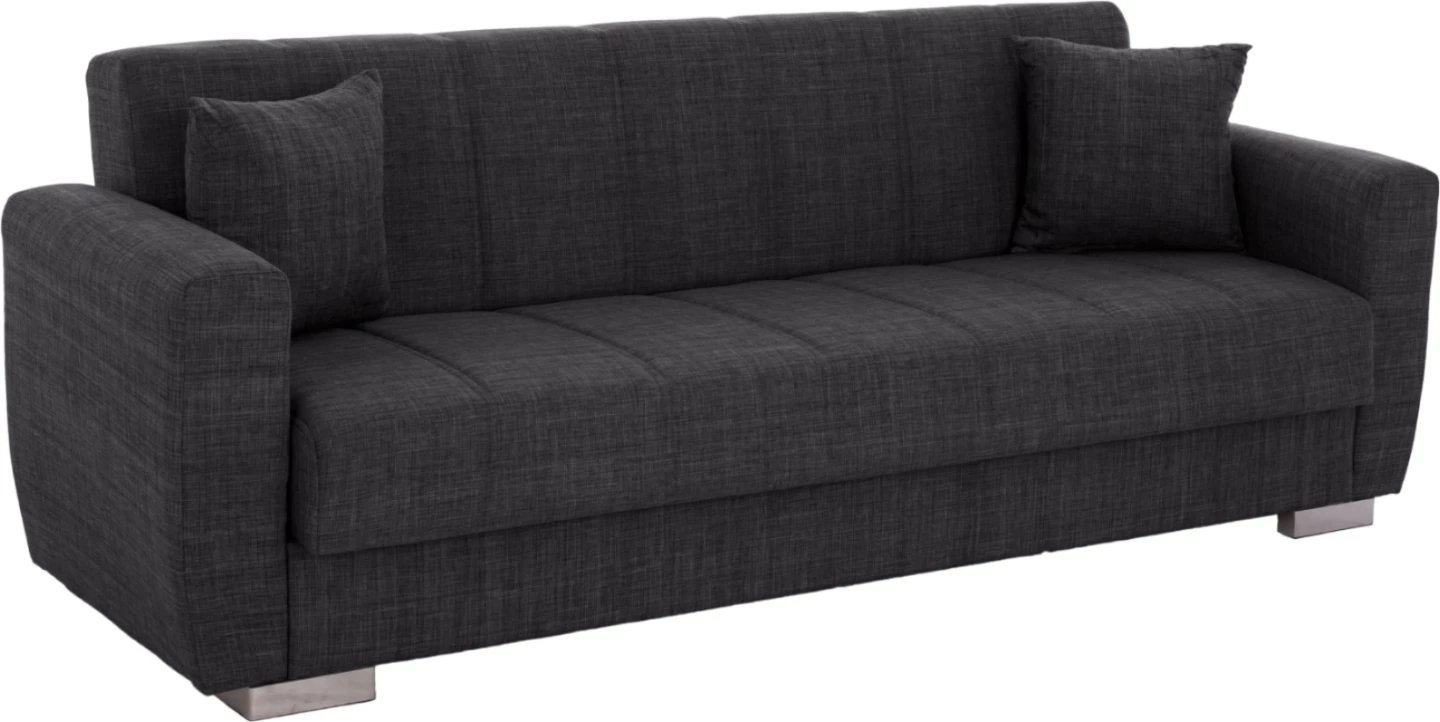 Divan shtrat 3-vendësh, ngjyrë gri, FH3240.03, 215x80x77 cm