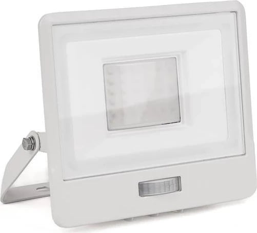 Projektor LED V-TAC VT-138S 30W, Chip Samsung, Sensor lëvizjeje, 6500K, Bardhë