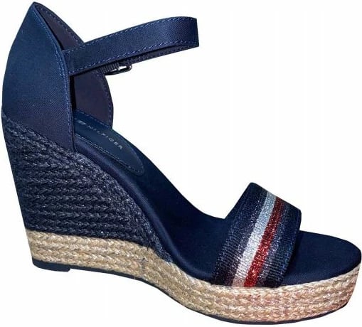 Sandale për femra Tommy Hilfiger, blu marine