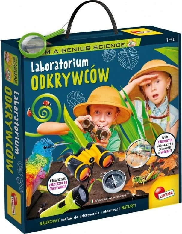 Set edukativ I'm a Genius Explorers' Laboratory PL102624
