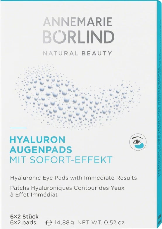 Mask për sy Hyaluron Augenpads mit Sofort Effekt 