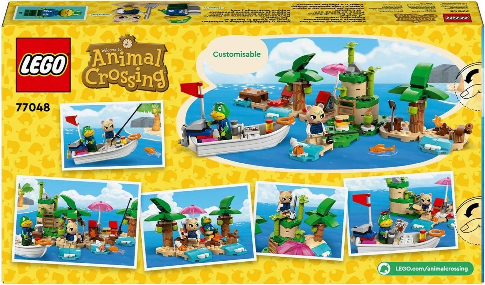 Set LEGO Animal Crossing 77048 Kapp'n's Island Boat Tour