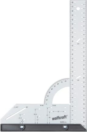 Këndore universale Wolfcraft 5205000, 200x300mm, Argjendtë