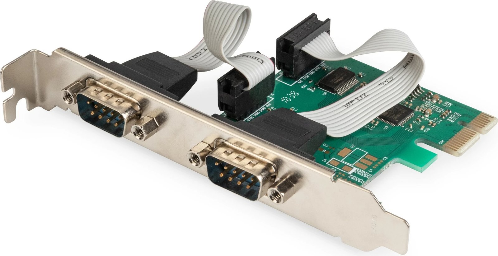Kartë ndërfaqe seriale Digitus Blech OXPCIe952, PCIe, 2 porta seriale
