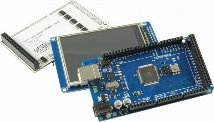 Pllakë ALLNET 4duino Mega 2560 R3, Touch Screen