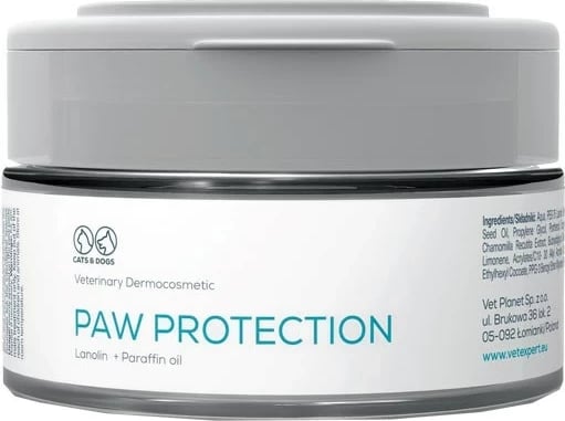 Pomadë mbrojtëse VetExpert Paw Protection për putrat e qenve dhe maceve, 75 ml