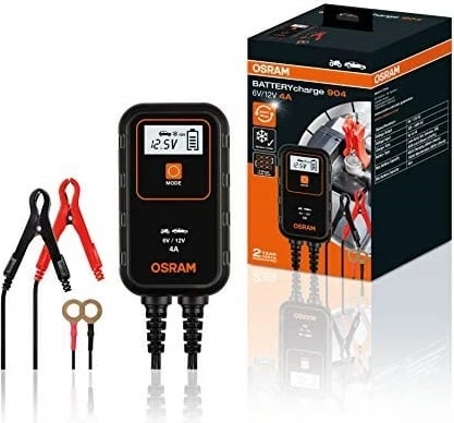 Karikues baterie OSRAM BATTERYcharge 904, 6/12 V, 4A