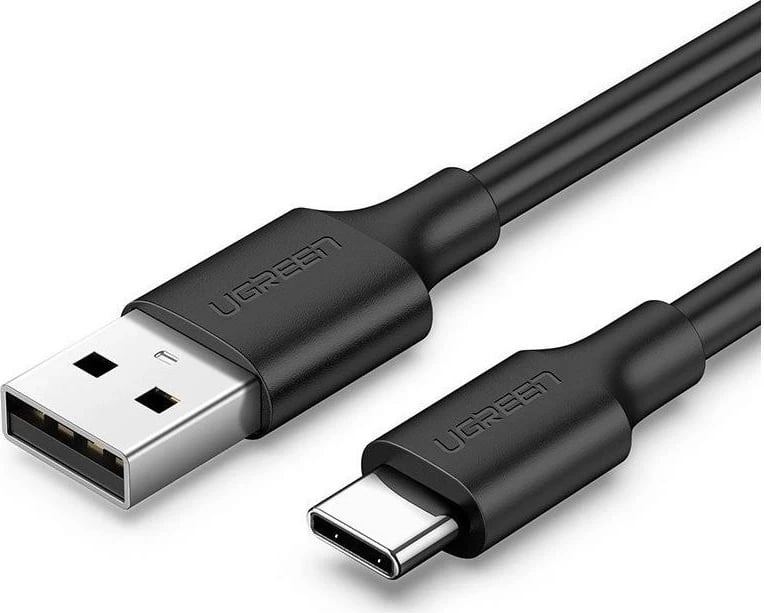 Kabllo UGREEN USB-A/USB-C, 2m, e zezë