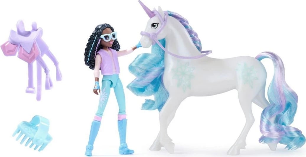 Lodër SPIN MASTER Unicorn Academy Layla & Glacier, Multikolor