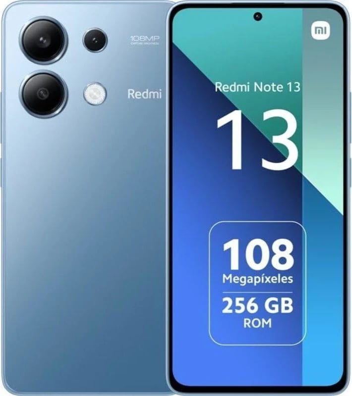 Celular Xiaomi Redmi Note 13, 6.67", 8+256GB, i kaltër