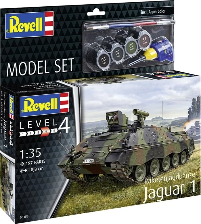 Set model Revell Raketenjagdpanzer Jaguar 1, 1:35