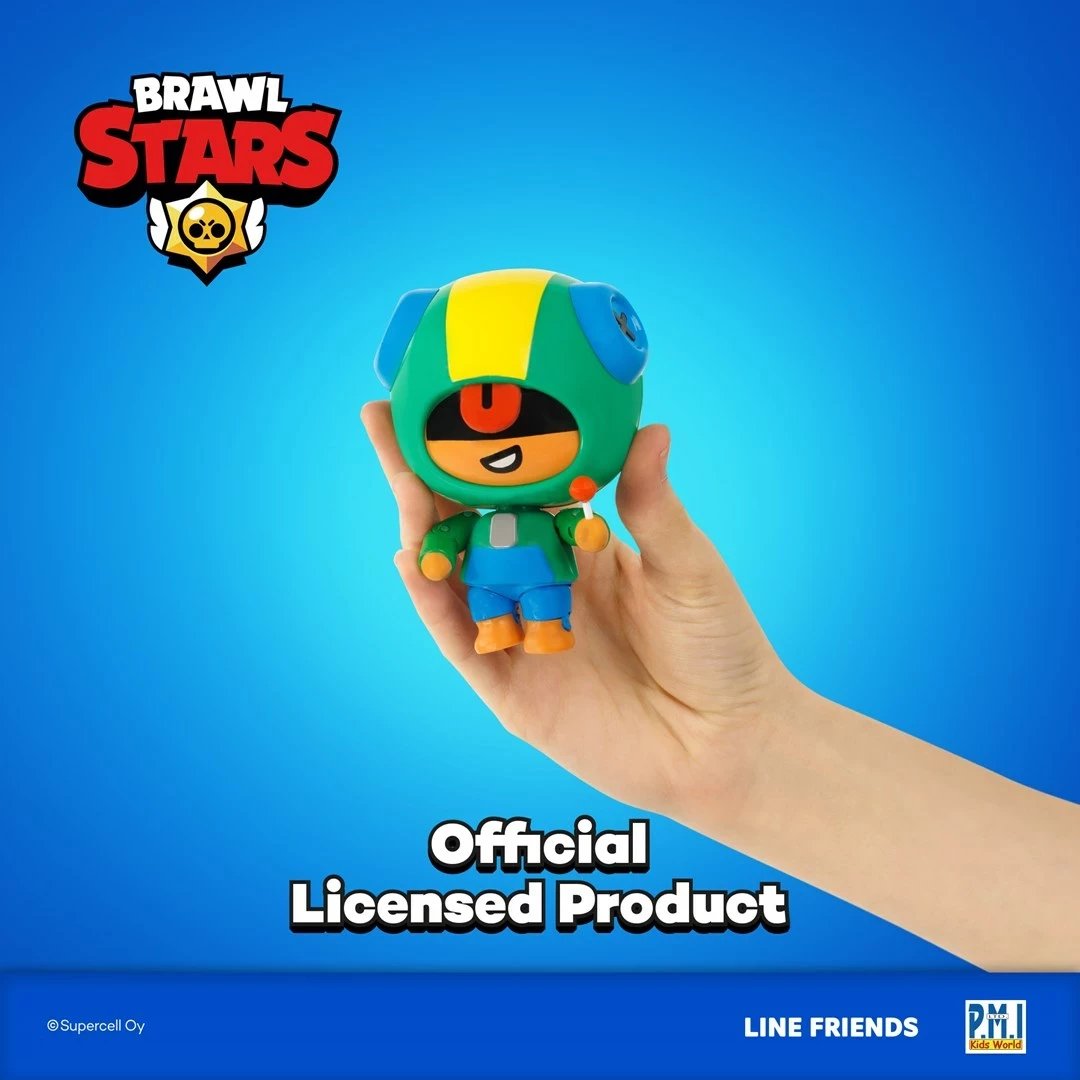 Figura aksioni P.M.I. Kids World BRAWL STARS S1, 11cm, 2 copë, shumëngjyrëshe