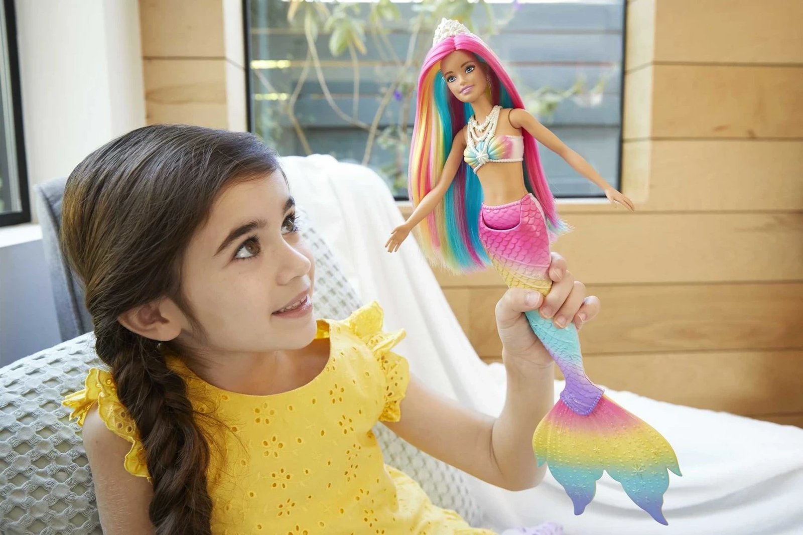 Lodër Barbie Dreamtopia Rainbow Magic Mermaid