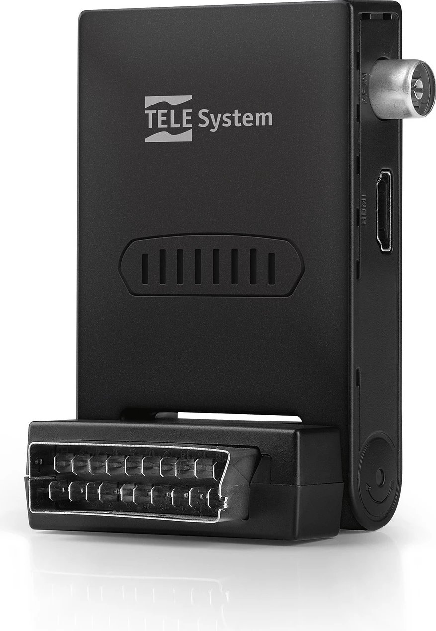 Dekoder tokësor digjital Tele System STEALTH/02, e zezë