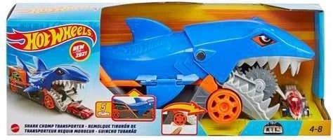 Transportues Hot Wheels City Shark Chomp, MATTEL, Ngjyra Multi