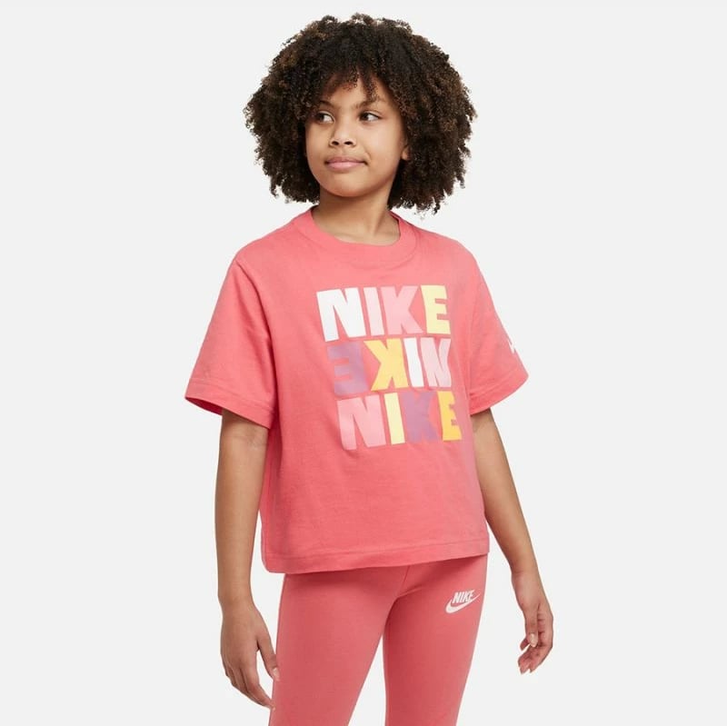 Maicë për fëmijë Nike, rozë