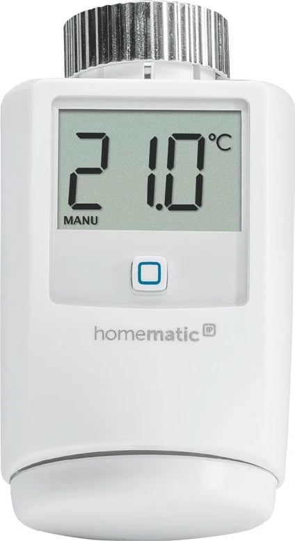 Termostat i mençur eQ-3 AG 140280A0, i bardhë, IP20, 0 - 50 °C, M30 x 1.5mm