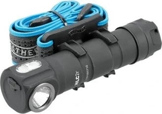 Dritë dore Walther HLC2r, LED, 3500 mAh, E zezë