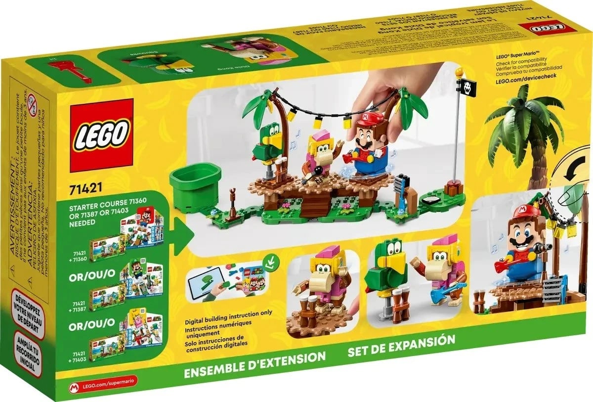 Set LEGO Super Mario 71421, Dixie Kong's Jungle Jam