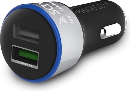 Karikues Savio SA-06/B 3.0A, 2xUSB
