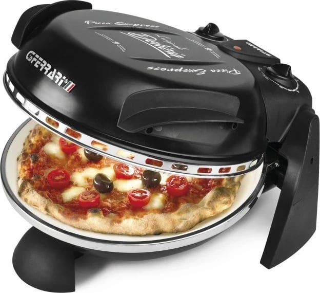 Furrë për pica G3 Ferrari Delizia, 1 pizza, 1200 W, e Zezë