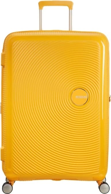 Valixhe e madhe American Tourister Soundbox, e verdhë