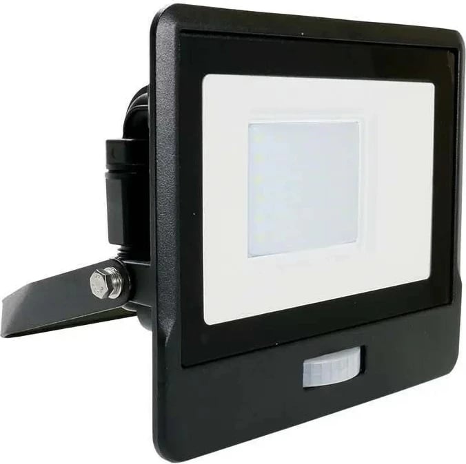 Projektor LED V-TAC VT-138S 30W, Samsung Chip, Sensor lëvizjeje, 3000K, E zezë