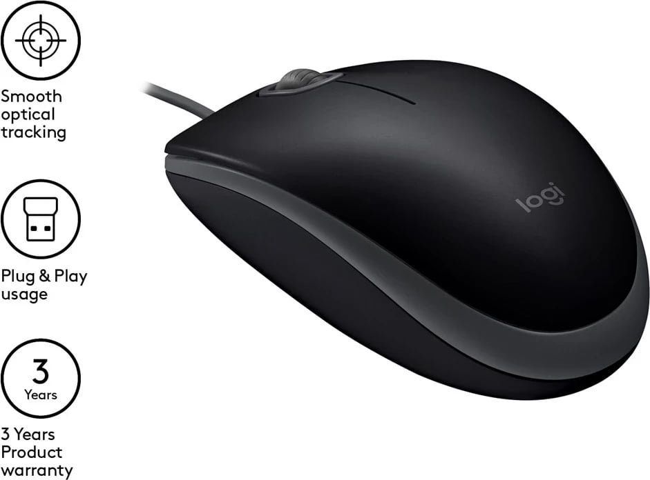 Maus Logitech B110, i zi